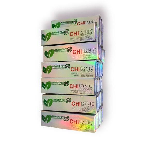 CHI Ionic Permanent Shine Hair Color Ammonia Free 3‎ oz Choose your Color(s) - Picture 1 of 12